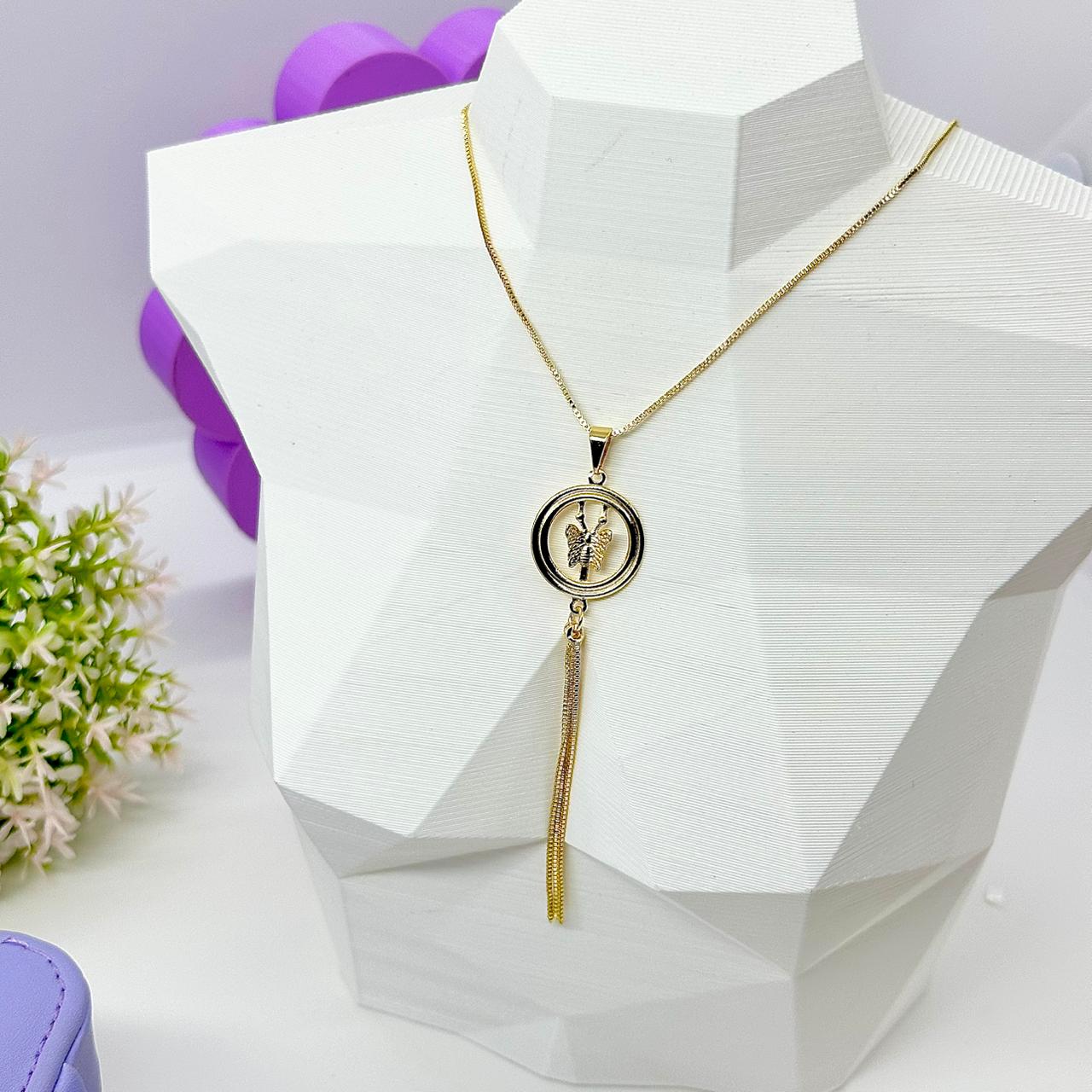 COLAR BORBOLETA PERFEITA CO1780