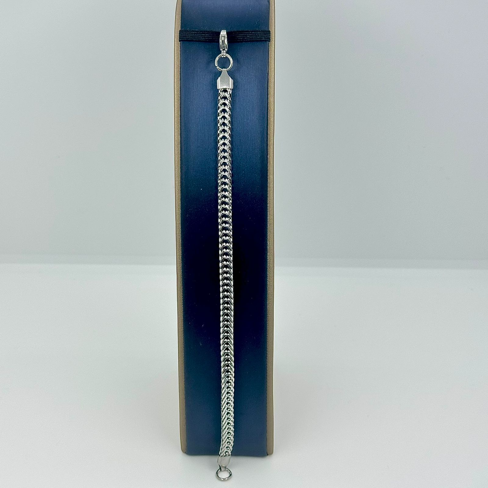 PULSEIRA TRANÇADA 3D AÇO 316L PS1863