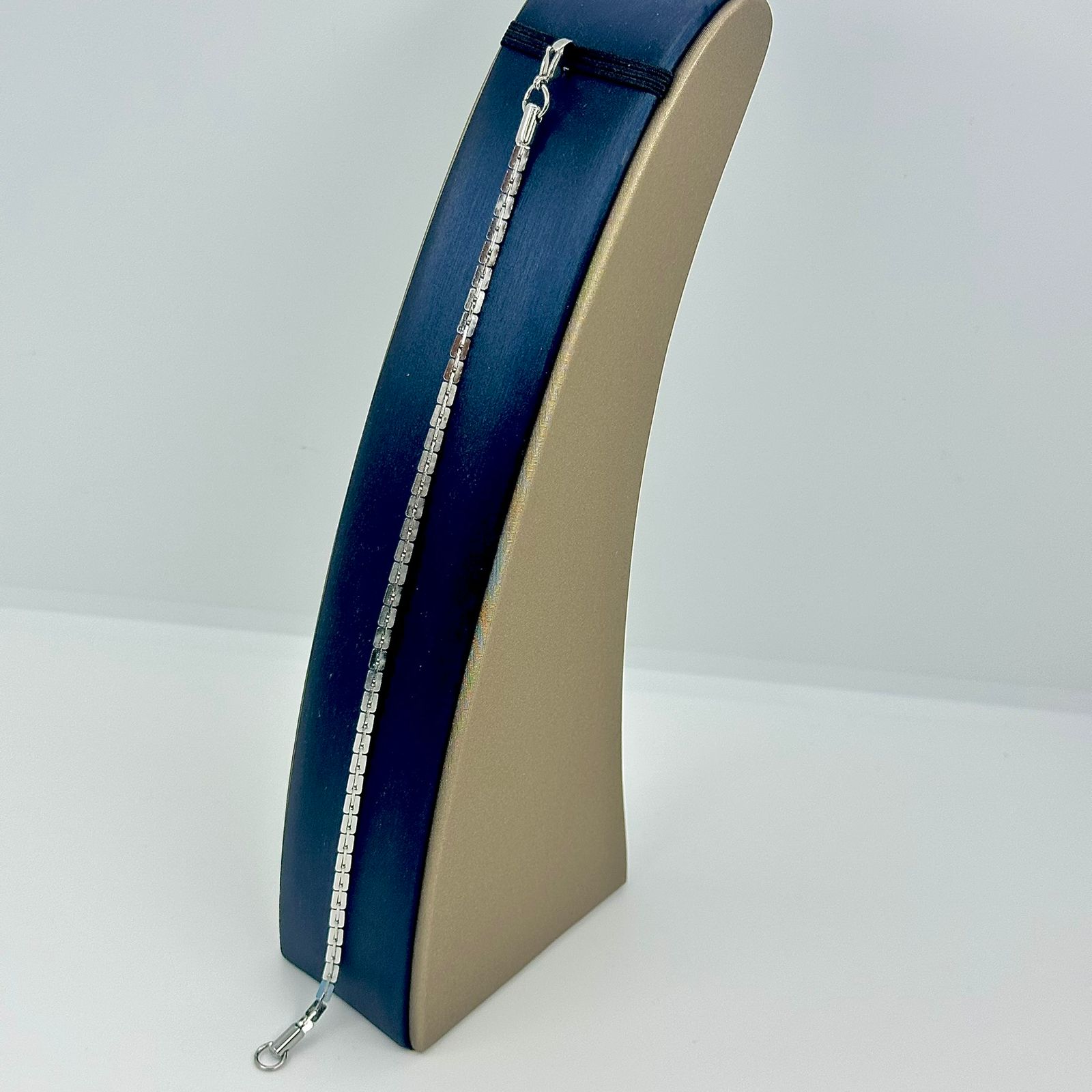 PULSERA ELOS QUADRADOS AÇO 316L PS1864