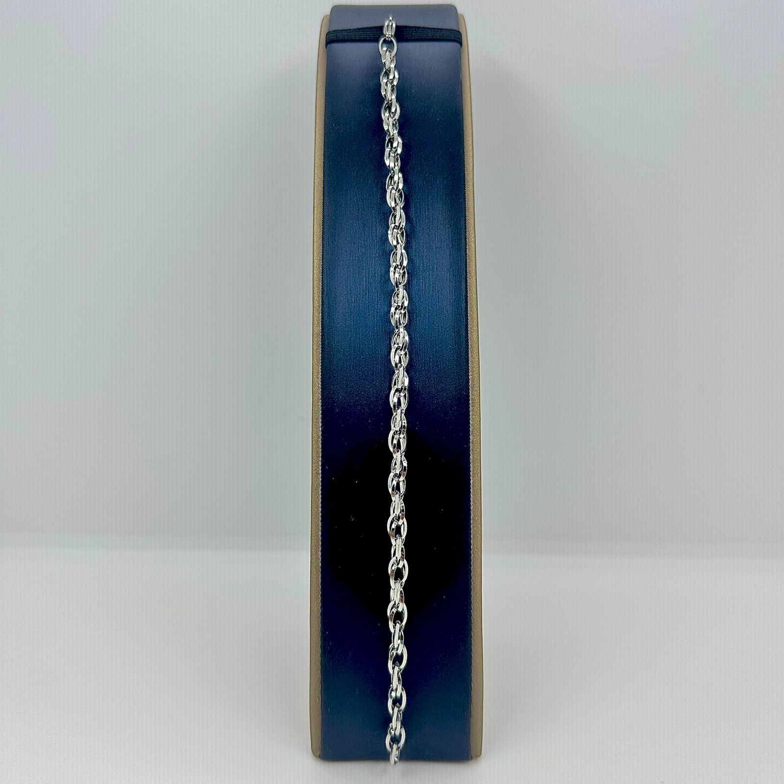 PULSEIRA CIRCULOS ENTRELAÇADOS AÇO 316L  PS1872