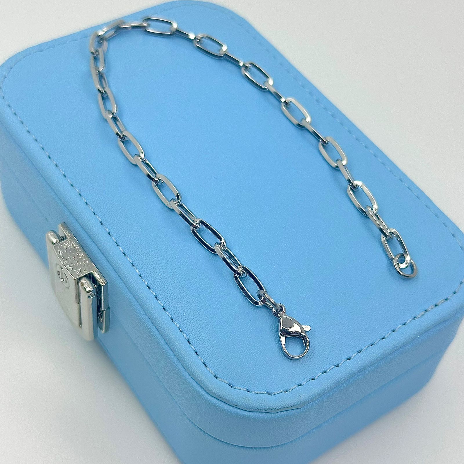 PULSEIRA CORRENTE BRILHO FOSCO AÇO 316L PS1893