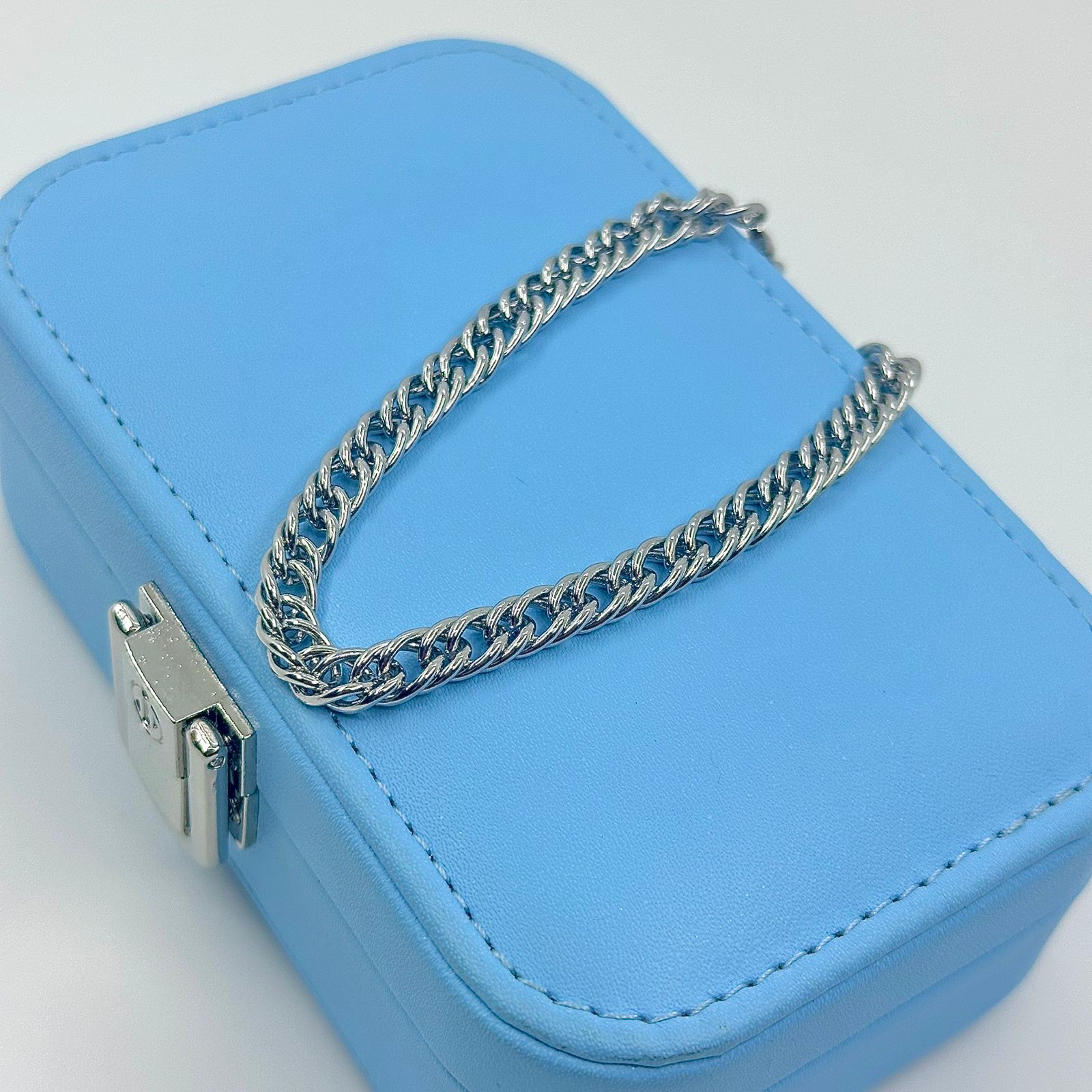 PULSEIRA ELOS ENTRELAÇADOS ÚNICO AÇO 316L PS1894