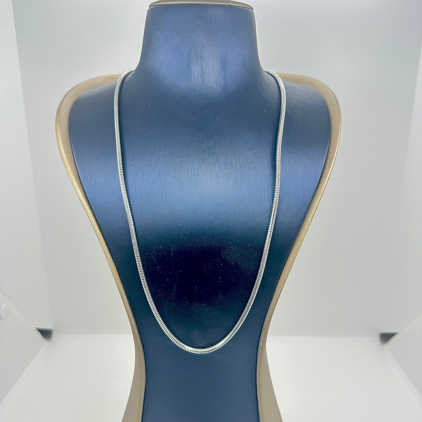 COLAR RABO DE RATO 60CM AÇO 316L CS1858