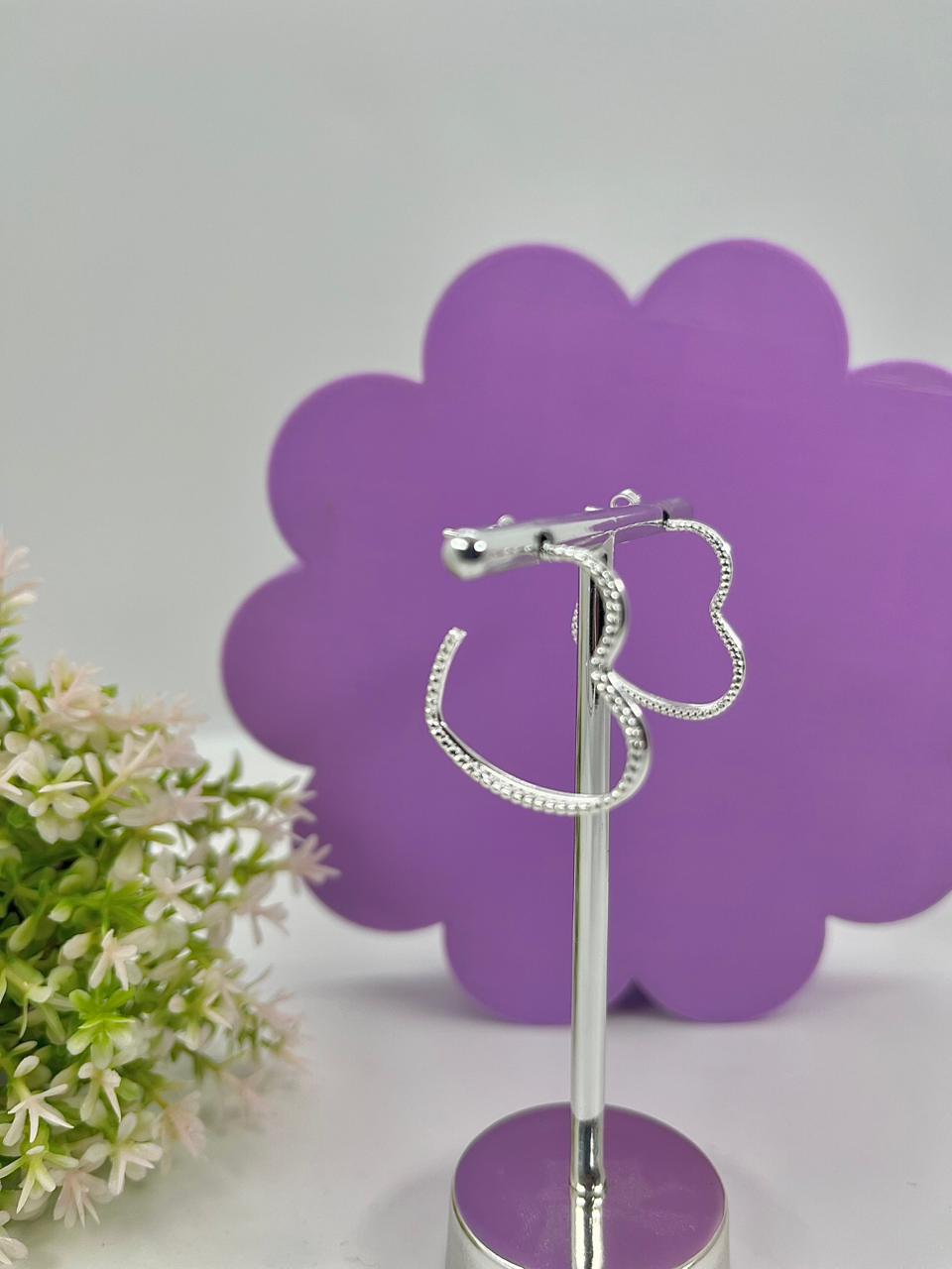 ARGOLA ABERTA CORAÇÃO 2 FIOS BP1914