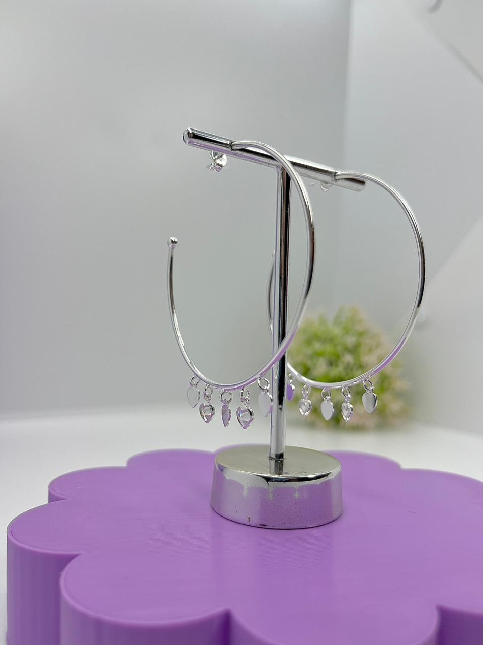 ARGOLA MAIOR COM PINGENTES BP1926