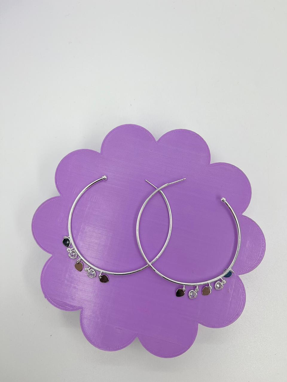 ARGOLA MAIOR COM PINGENTES BP1926