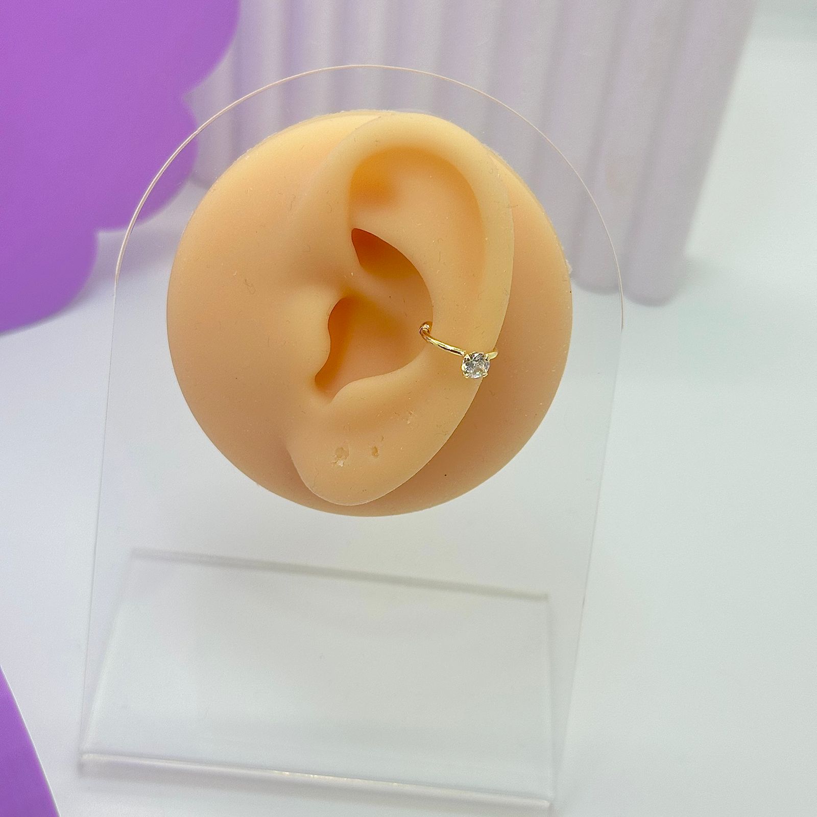 PIERCING FAKE FIO PEDRA CRISTAL PFO1957