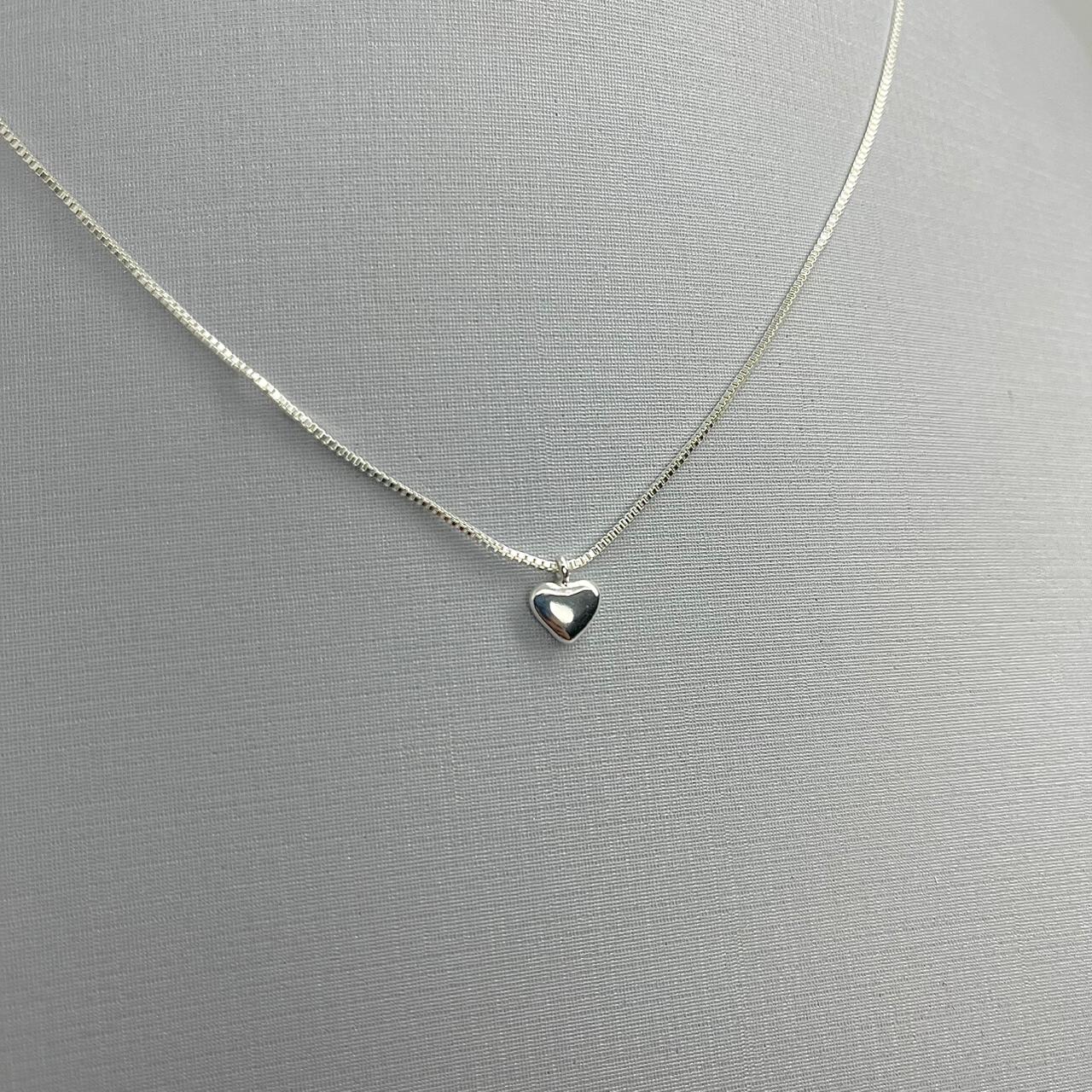 COLAR MINI CORAÇÃO MACIÇO CP1995