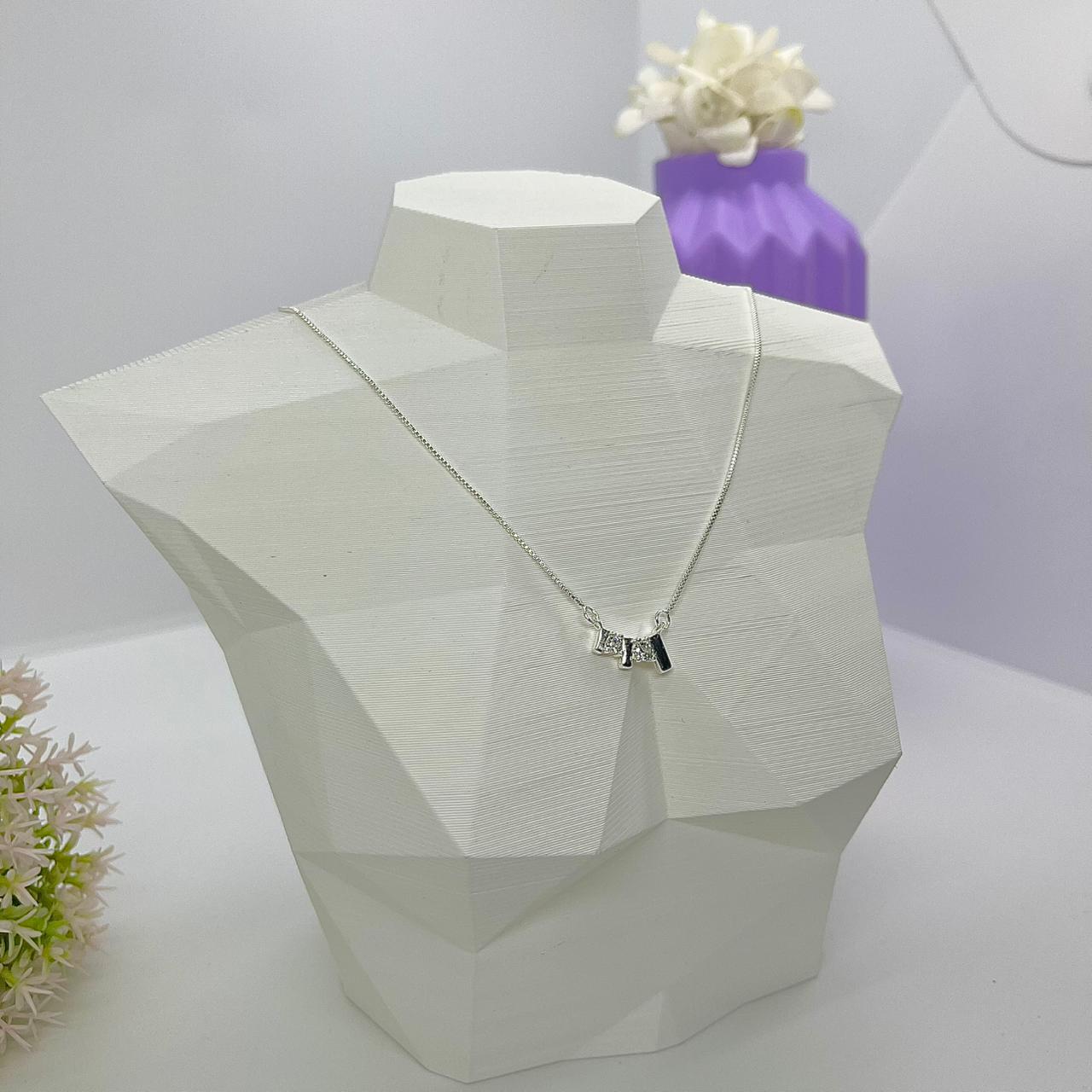 COLAR ZIRCÔNIAS RETAS CP1996