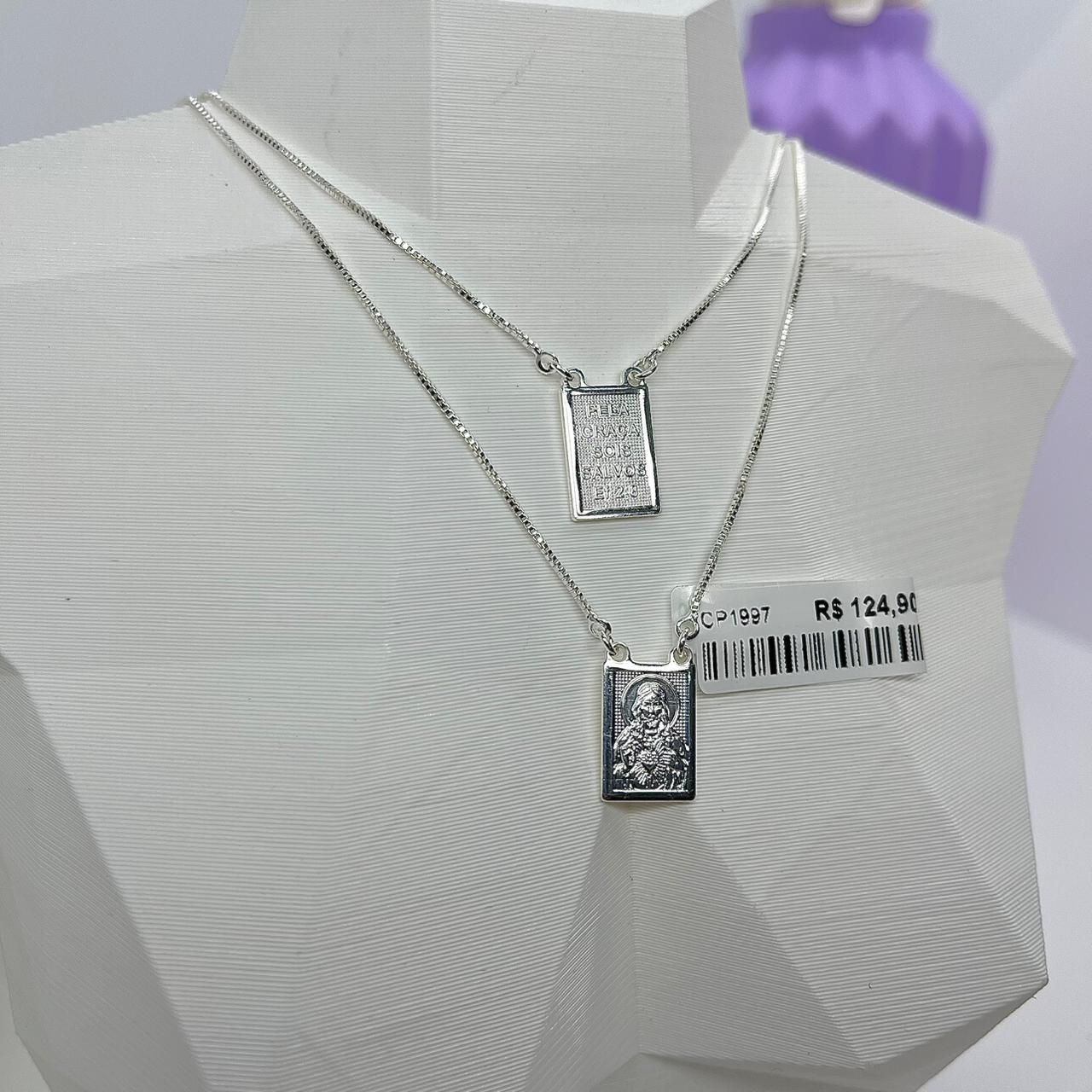 ESCAPULÁRIO SAGRADO CORAÇÃO E N.S. DO CARMO VENEZ. CP1997