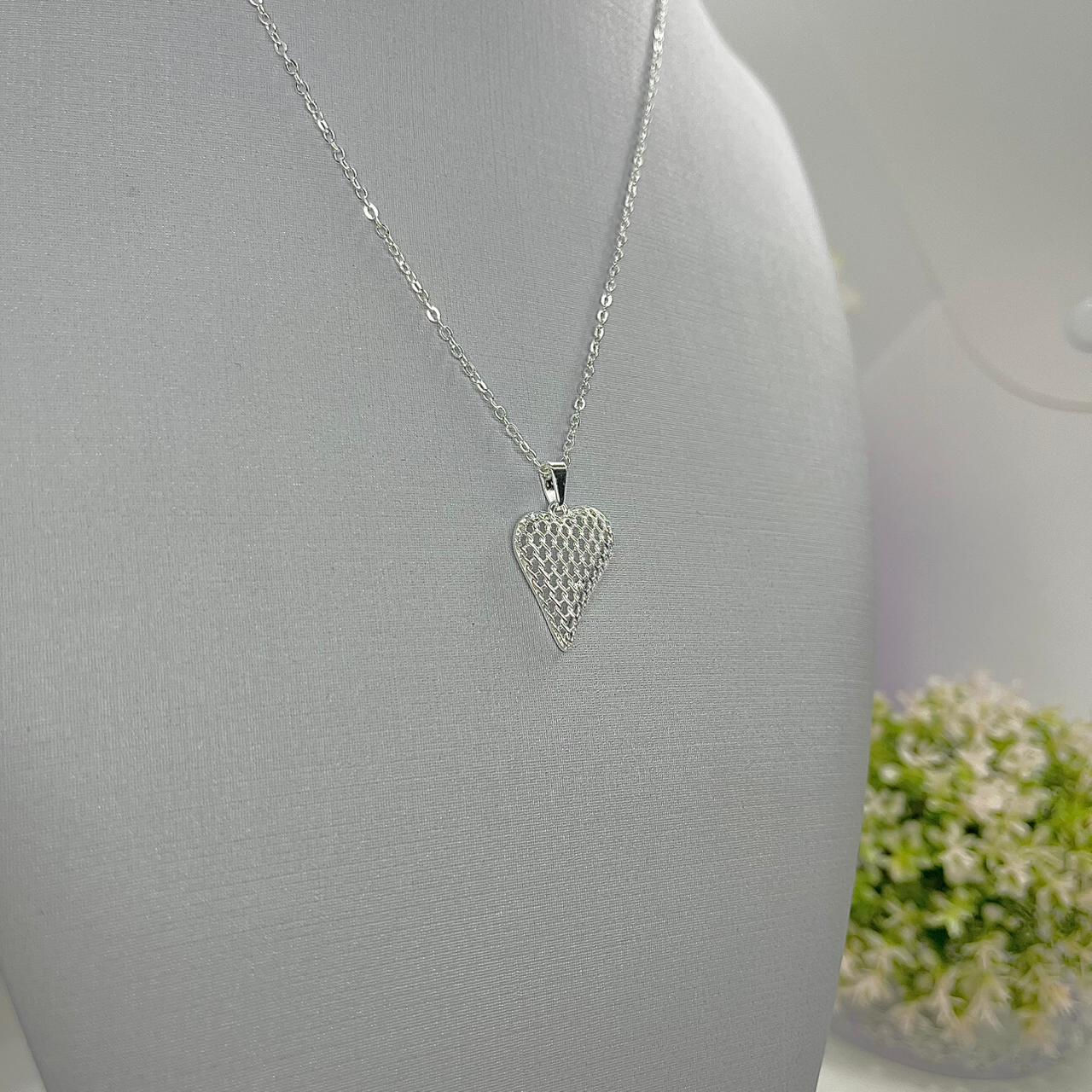 COLAR PING. CORAÇÃO GRADE CP2006