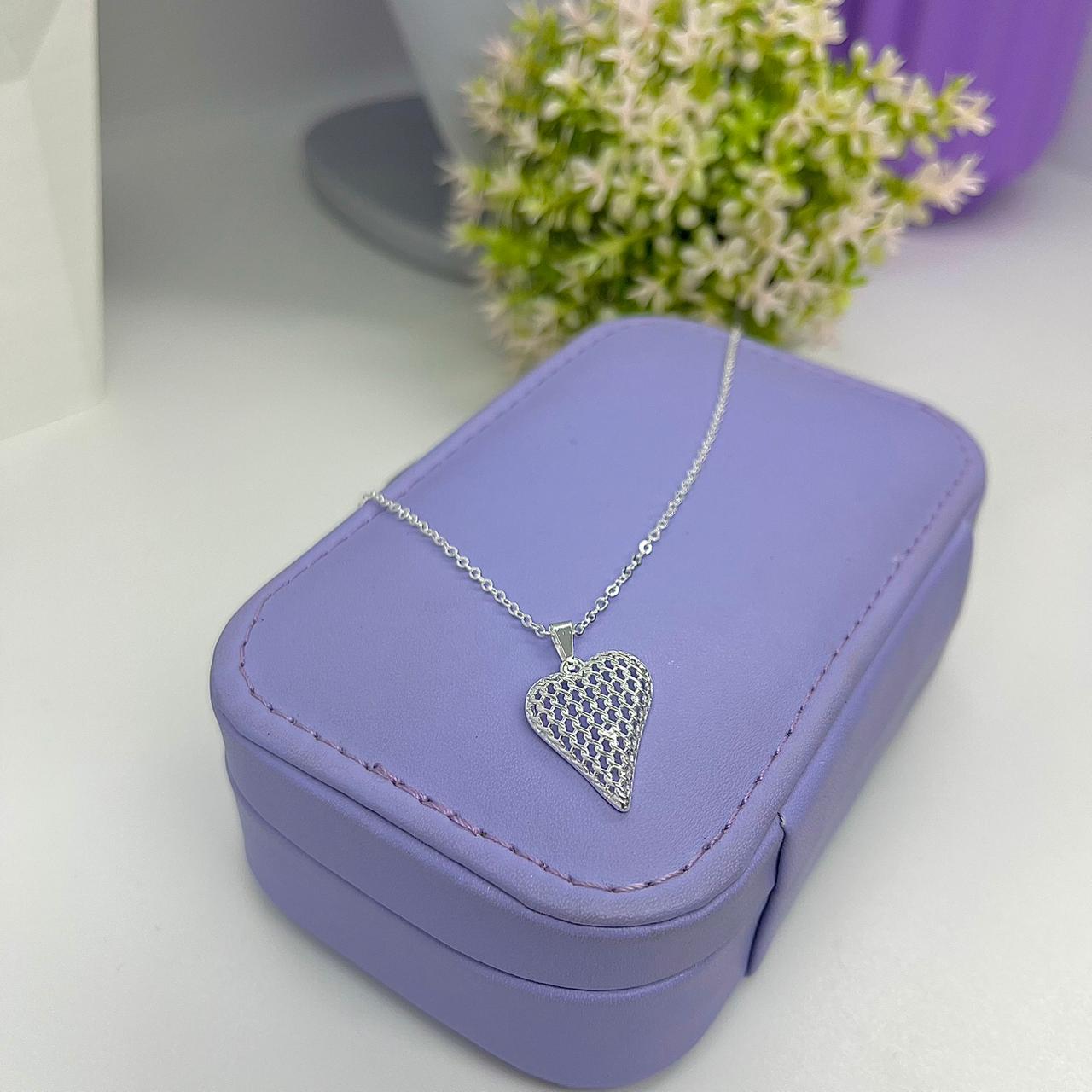 COLAR PING. CORAÇÃO GRADE CP2006