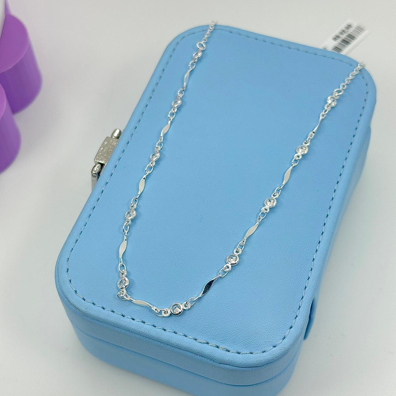 CHOKER MINI ZIRCÔNIAS CRISTAIS CP2052