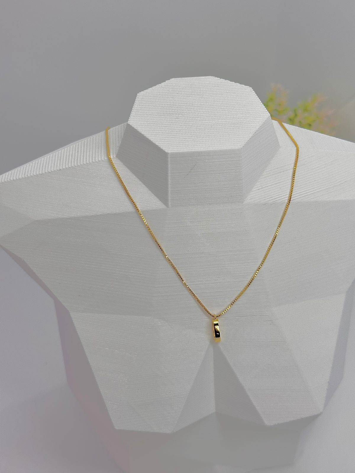 COLAR DISCRETO CRAVEJADO CO2058