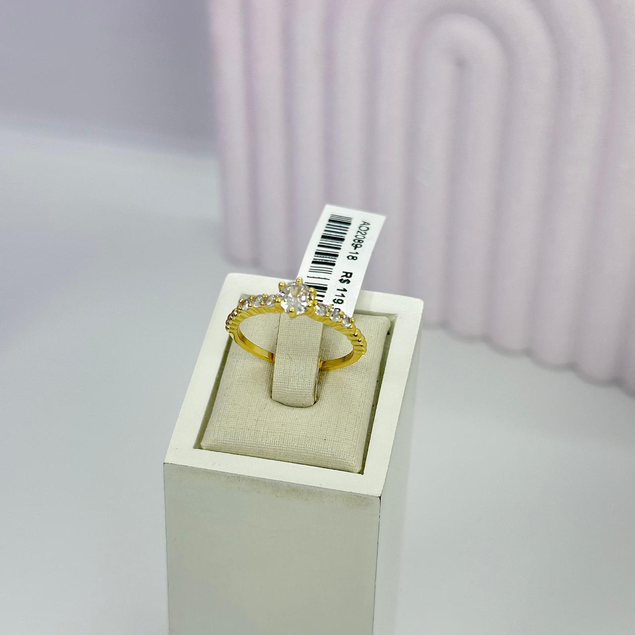 ANEL APARADOR COROA DE PEDRAS AO2089