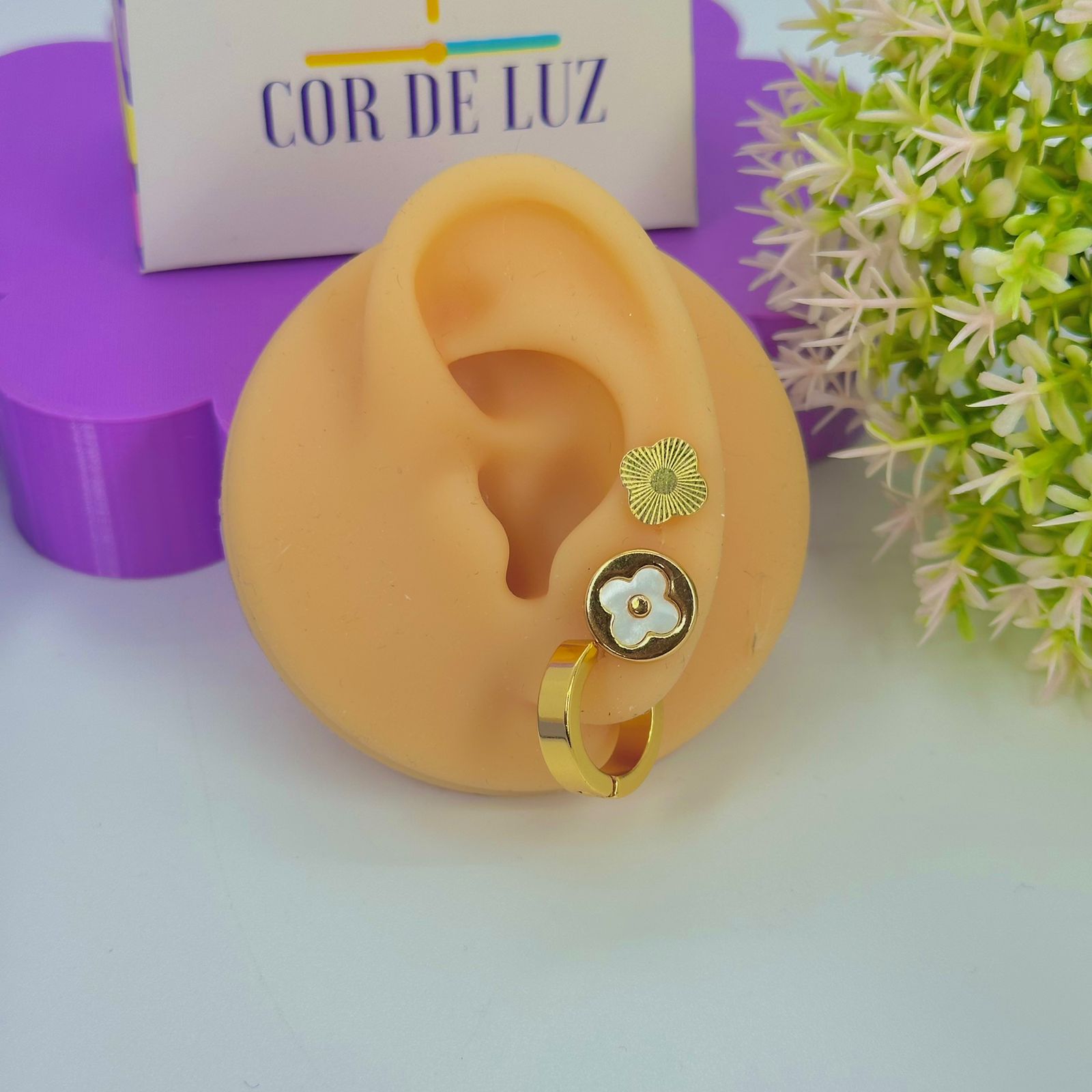 TRIO TREVO LUXO BO2134 BRANCO