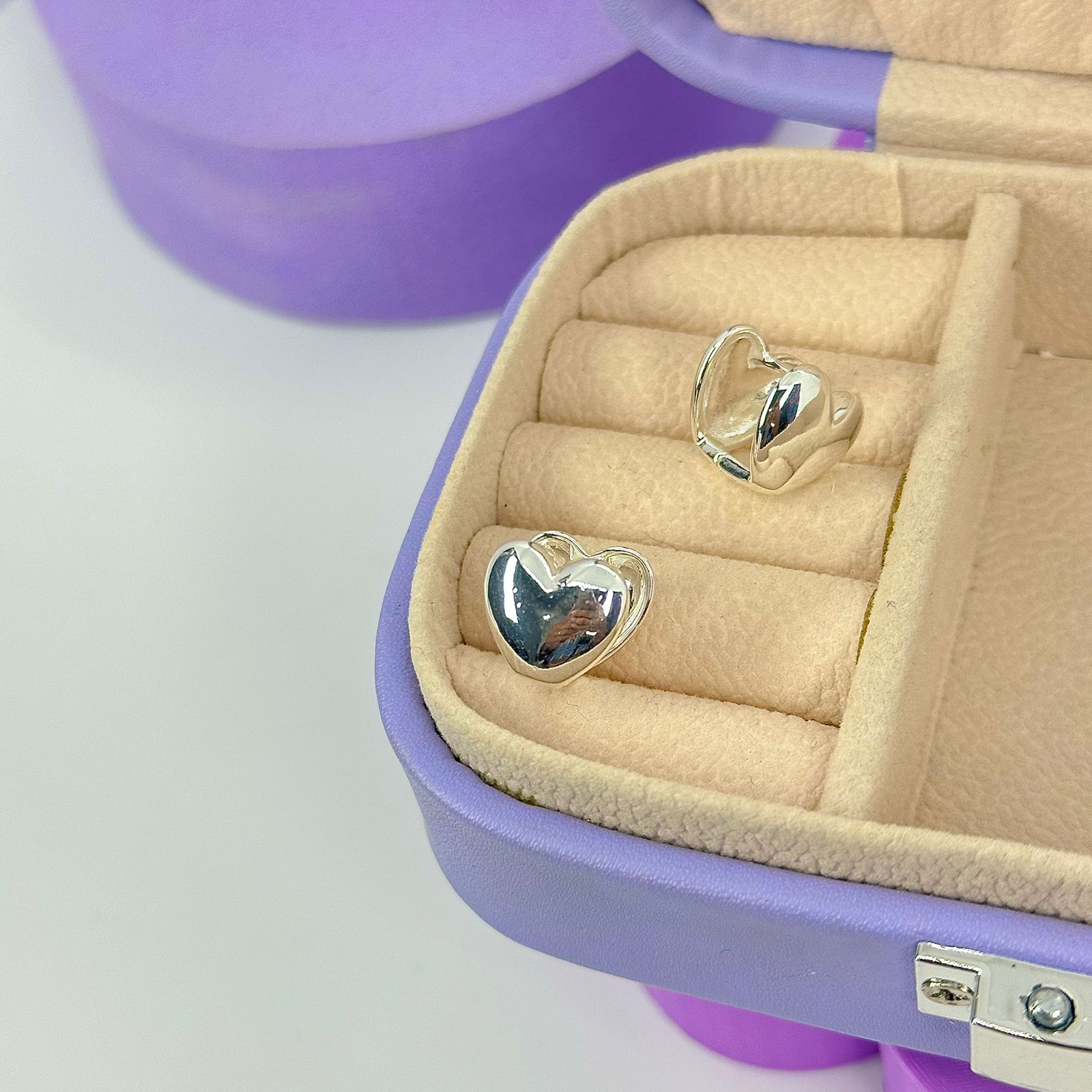 ARGOLA CLICK CORAÇÃO MACIÇO BP2140