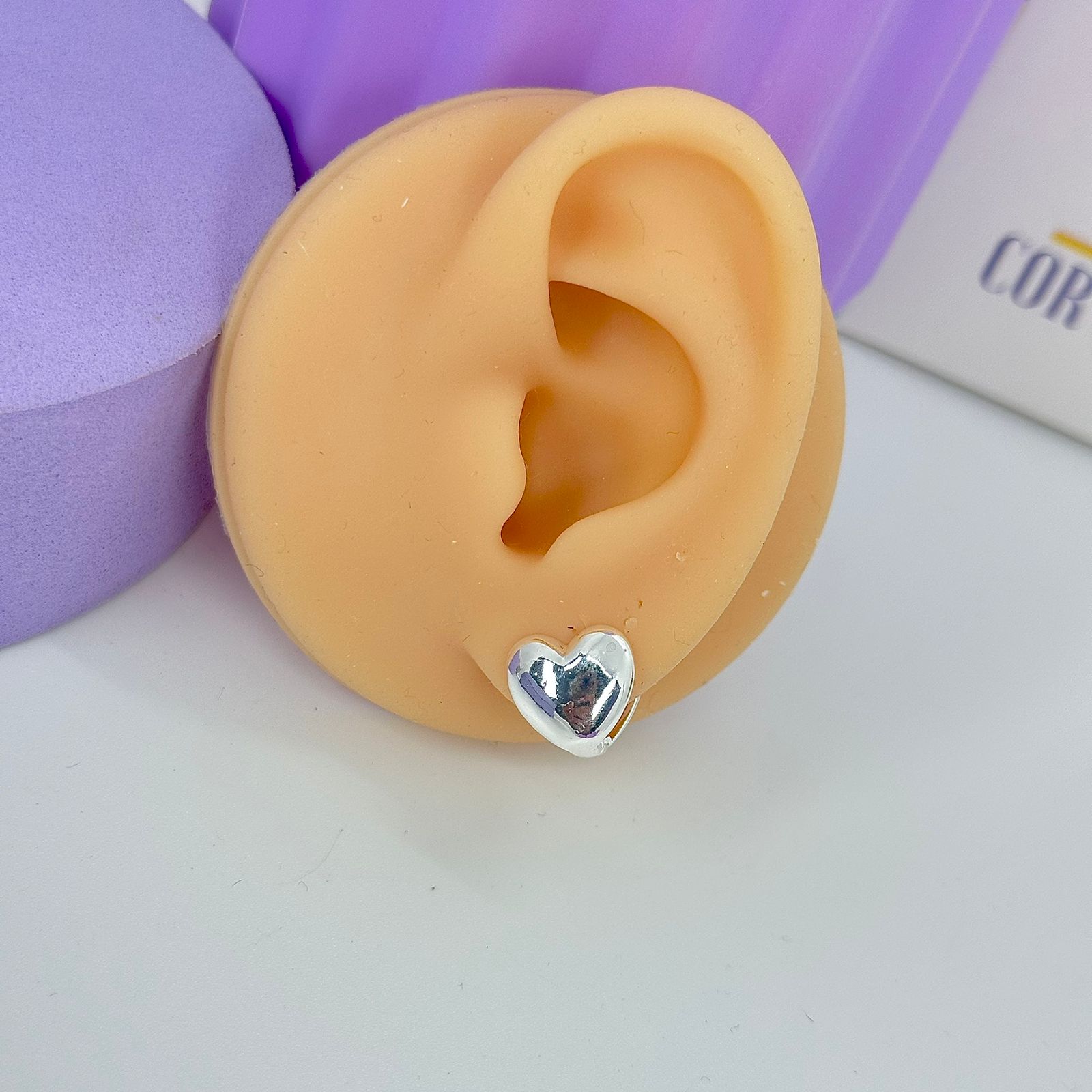 ARGOLA CLICK CORAÇÃO MACIÇO BP2140