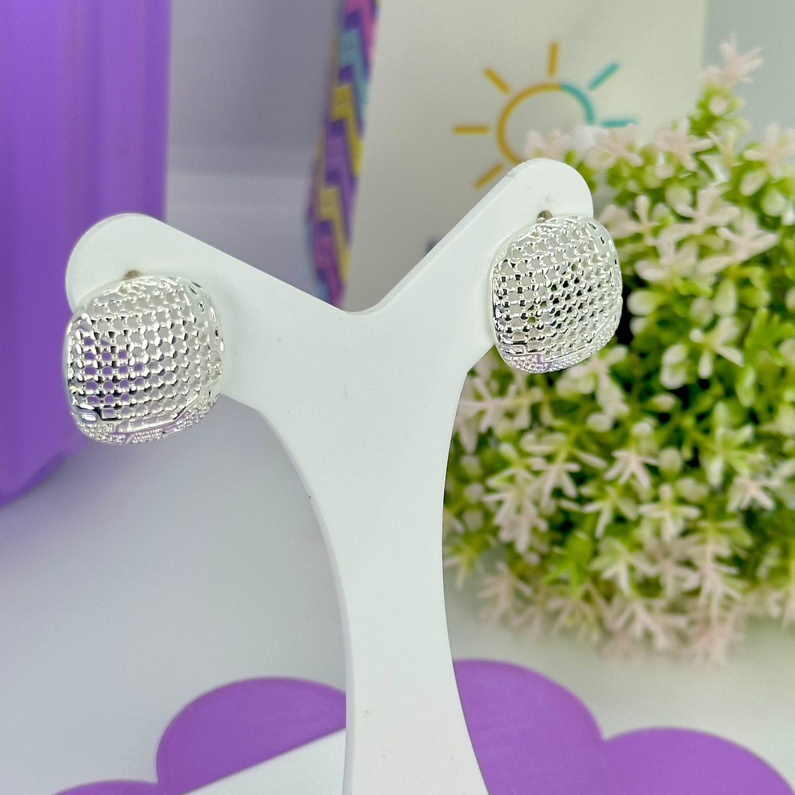 BRINCO QUADRADO TEIA BP2147