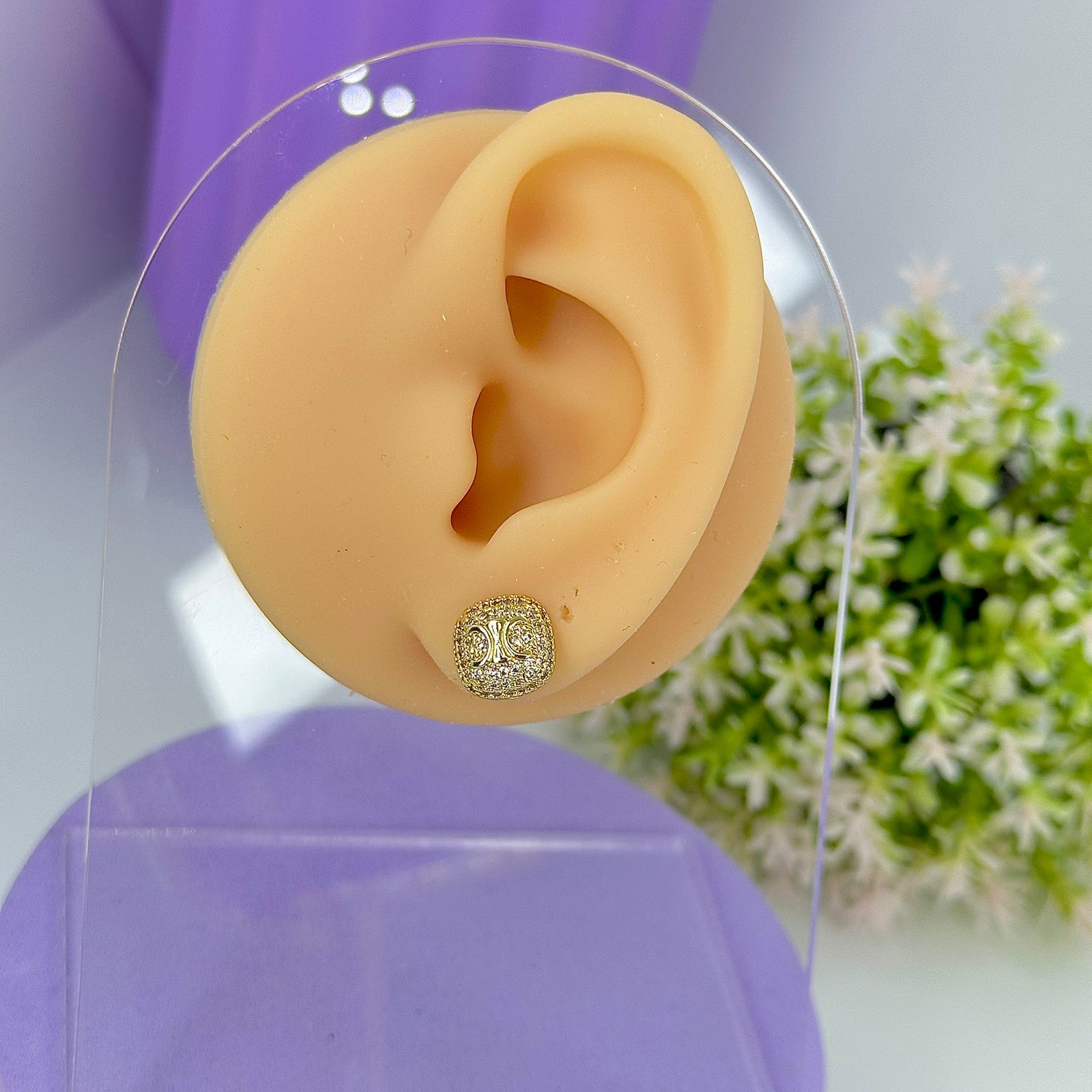 BRINCO GLAMOUR CRAVEJADO BO2163