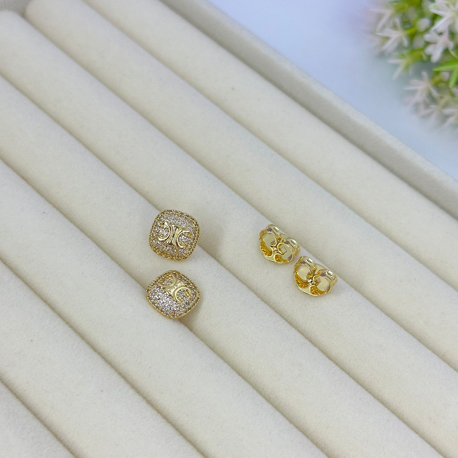 BRINCO GLAMOUR CRAVEJADO BO2163