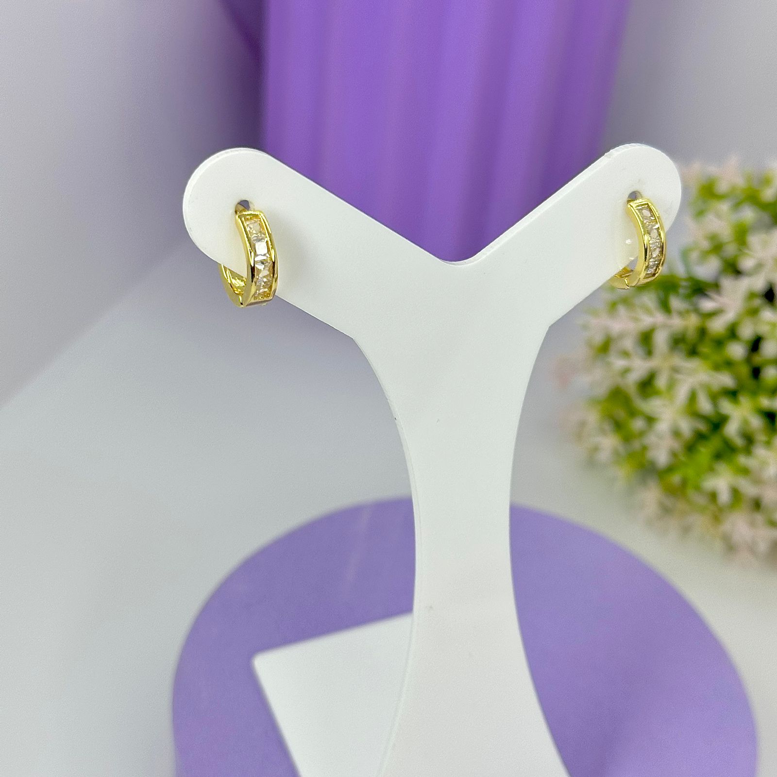 ARGOLA CLICK 4 PEDRAS ZIRCONIAS BO2164