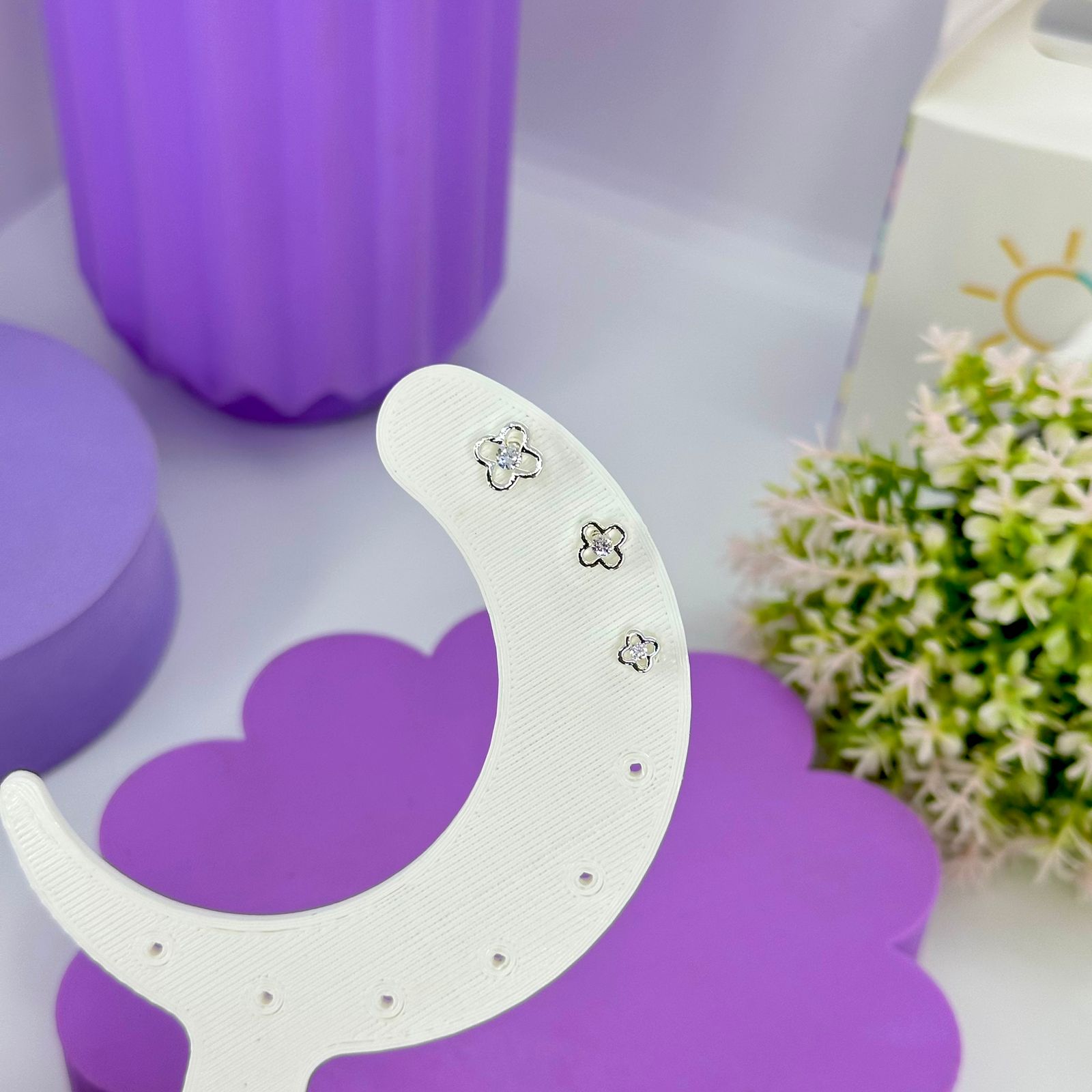 TRIO TREVOS VAZADOS COM PONTO DE LUZ BP2171