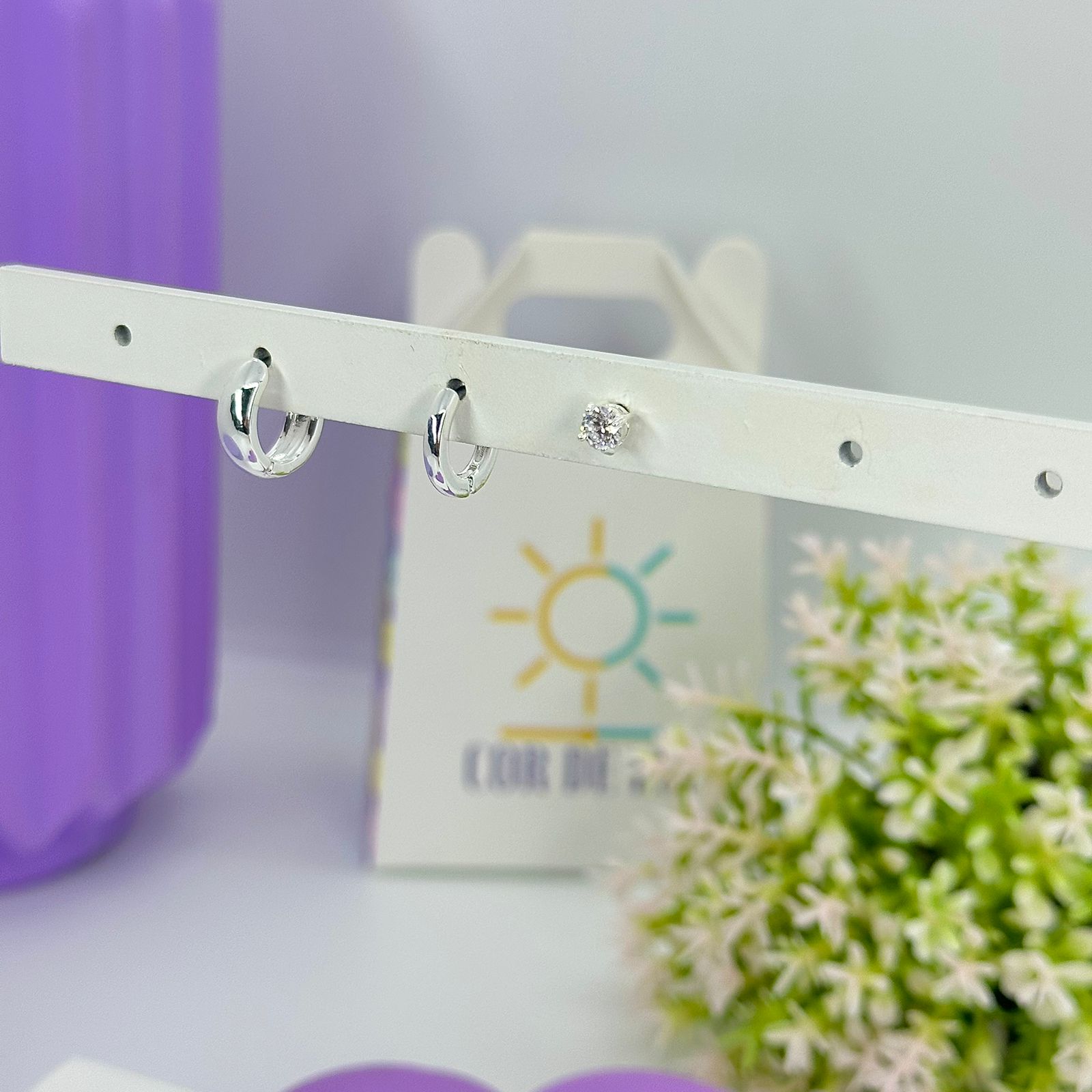 TRIO ARGOLAS E PONTO DE LUZ BP2173