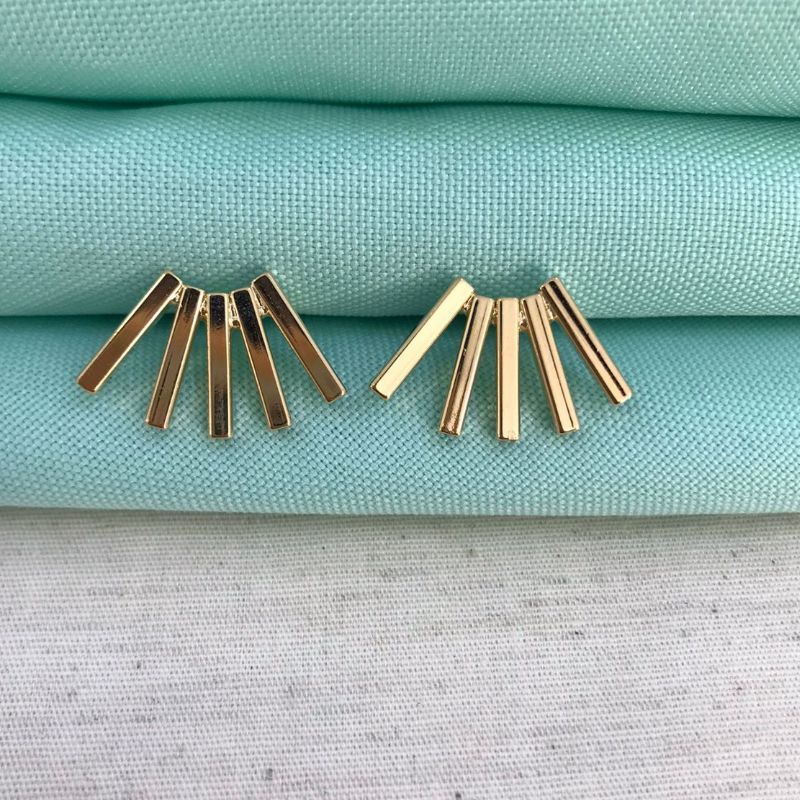 BRINCO CANUTILHOS BANHADO A OURO