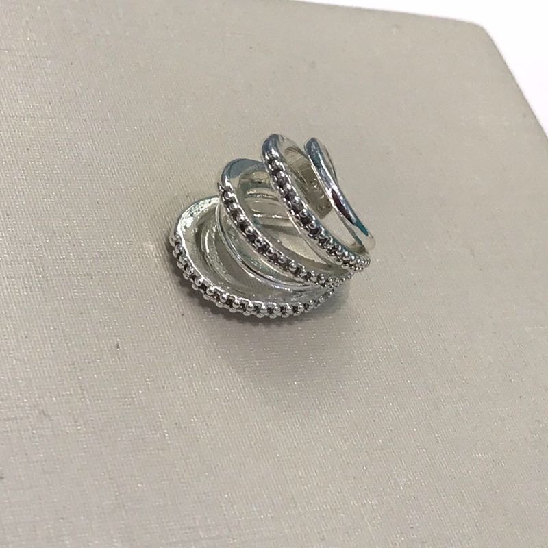 FAKE PIERCING LUXO EM ZIRCÔNIA BANHADO A PRATA