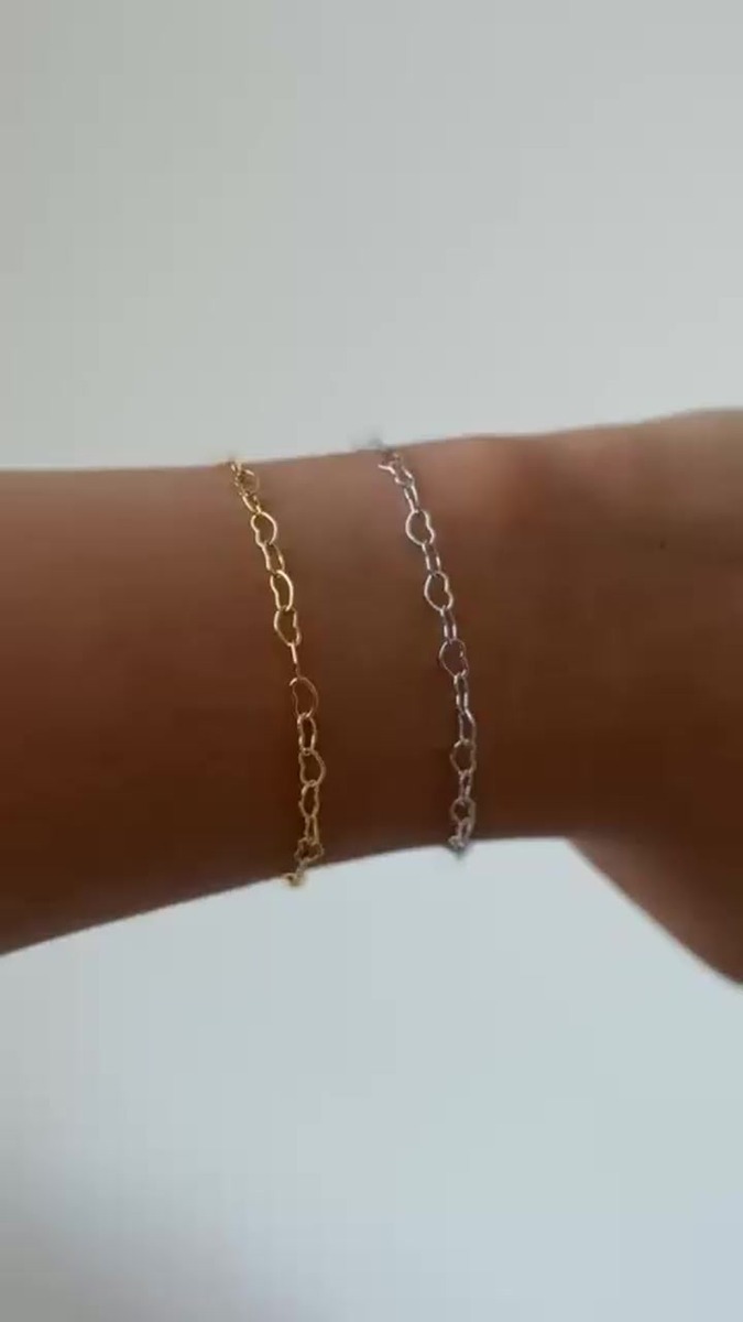 PULSEIRA DE ELOS DE CORAÇÃO - PRIME