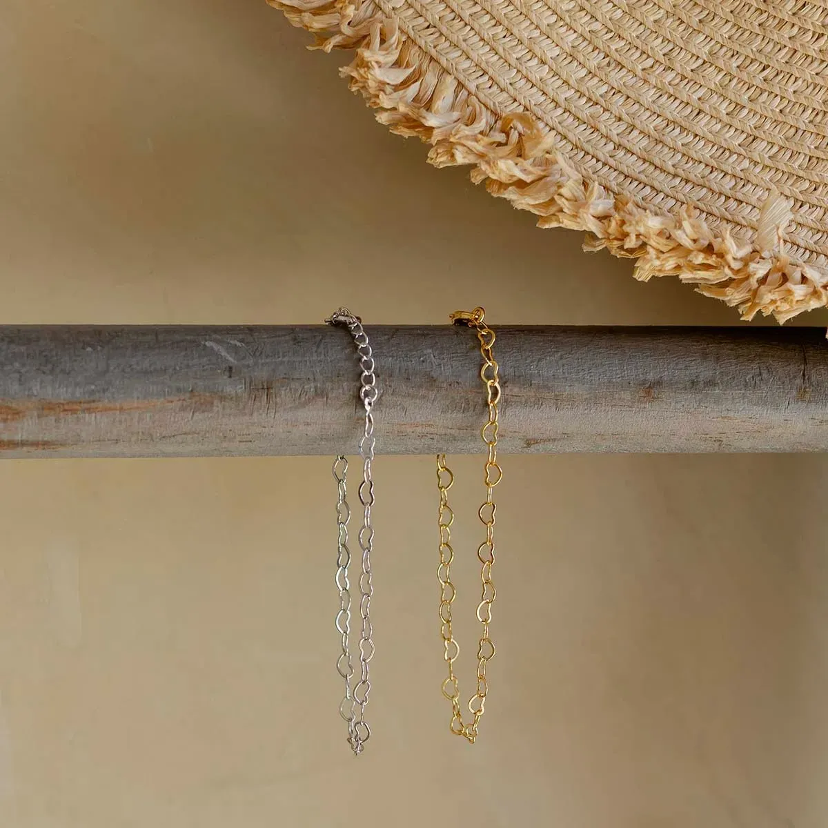 PULSEIRA DE ELOS DE CORAÇÃO - PRIME