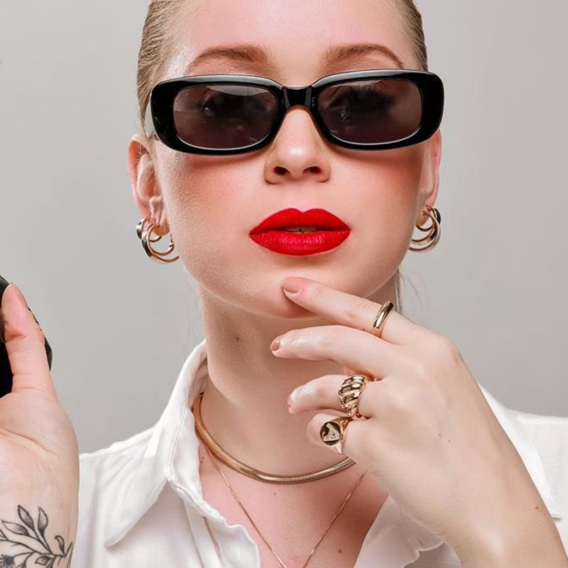 ANEL ALTO LISO - OURO - 14