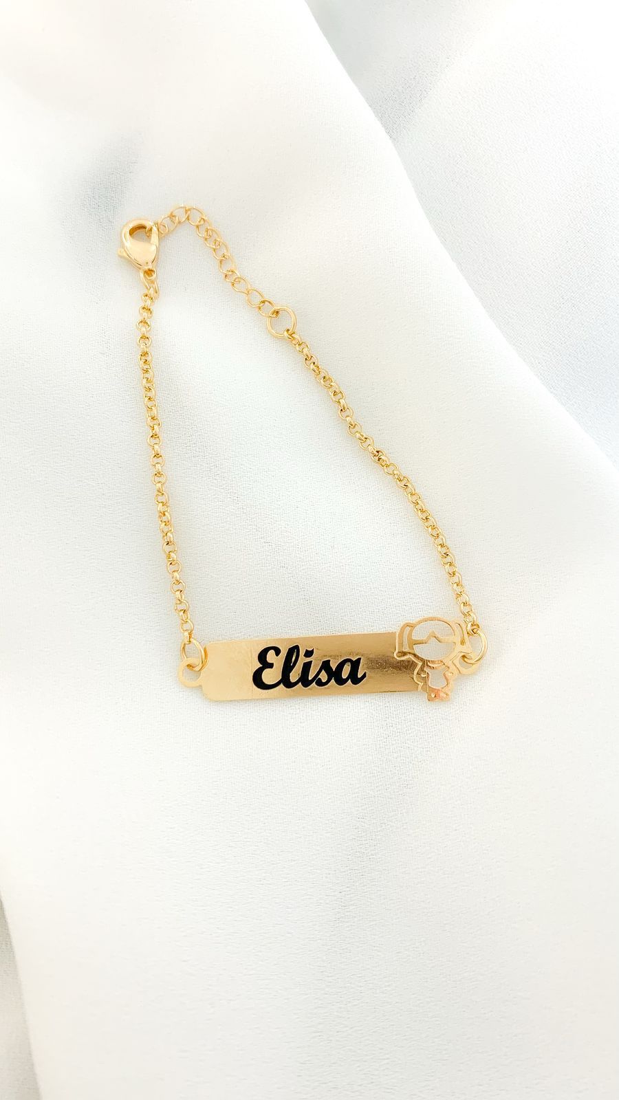 PULSEIRA NOME INFANTIL MENINA PERSONALIZADO