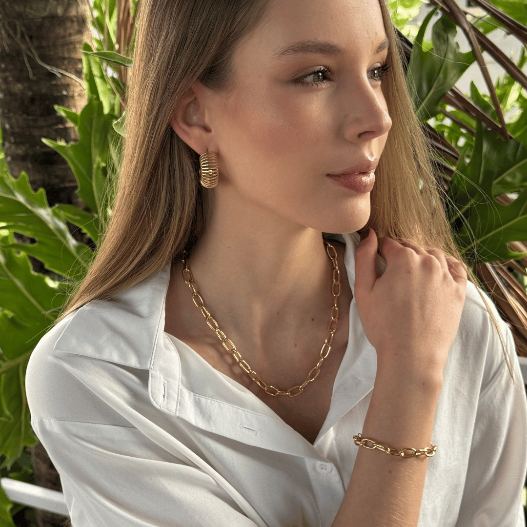 COLAR CHOCKER ELOS - JARDIM SECRETO