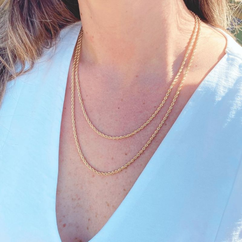 Colar Choker Cordão Baiano 40cm Banho Ouro 18k