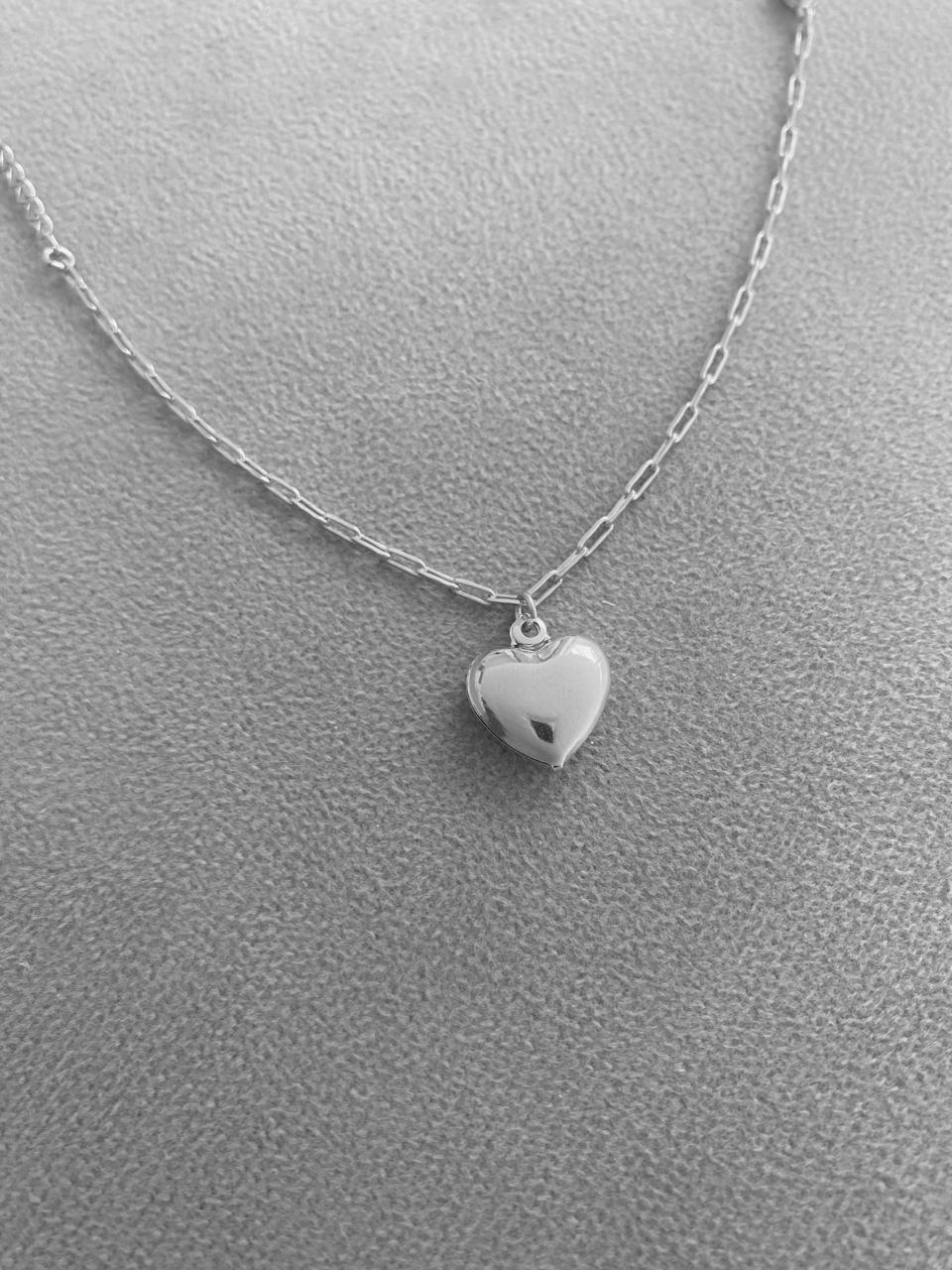 PULSEIRA CORAÇÃO LISO DUPLO 45CM