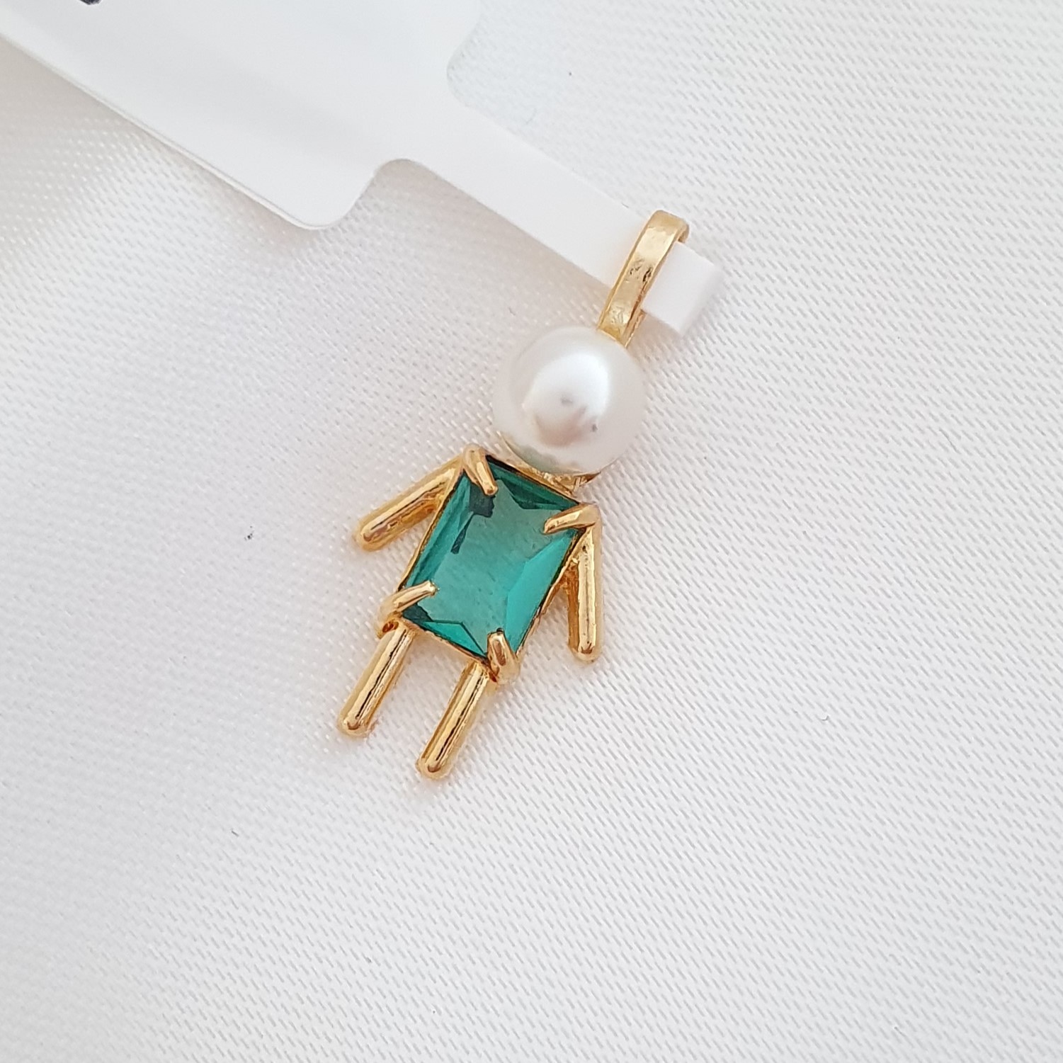 Pingente Menino Turmalina (Pérola)