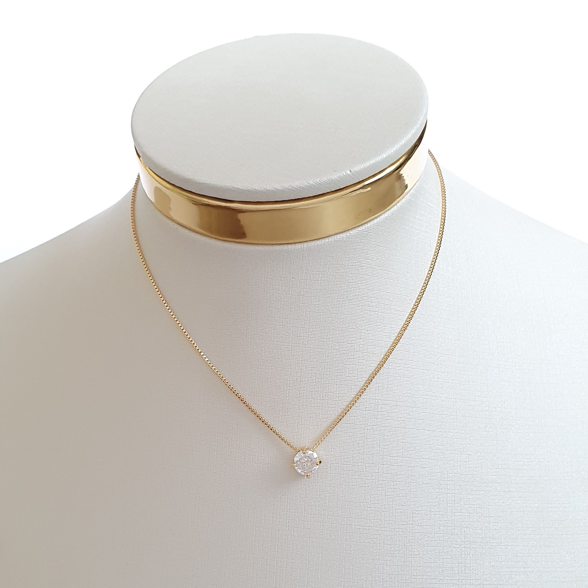 Colar Ponto de Luz (6mm)