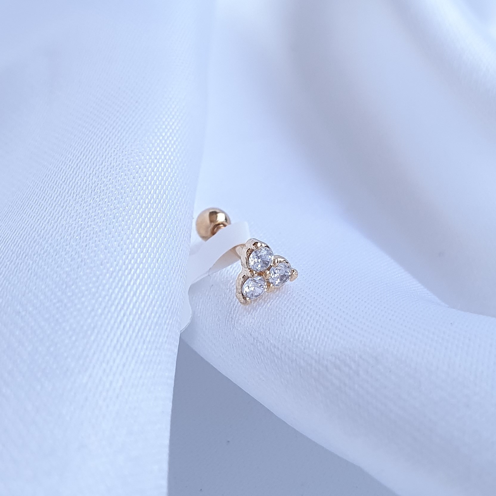 Piercing 3 Zircônias