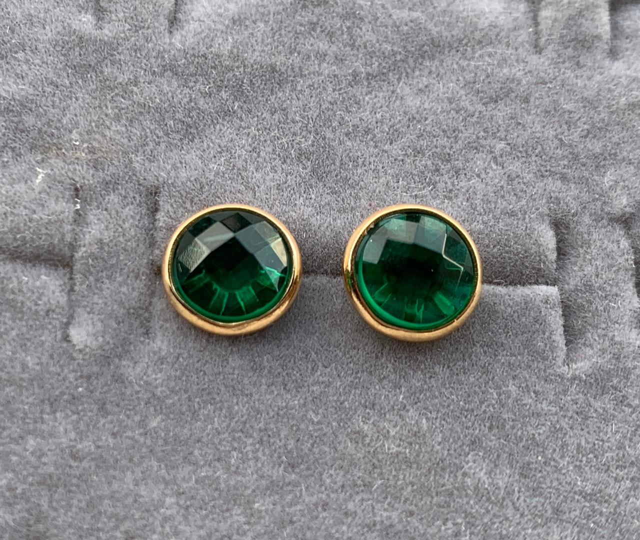 BRINCO BARBARA PEDRA VERDE