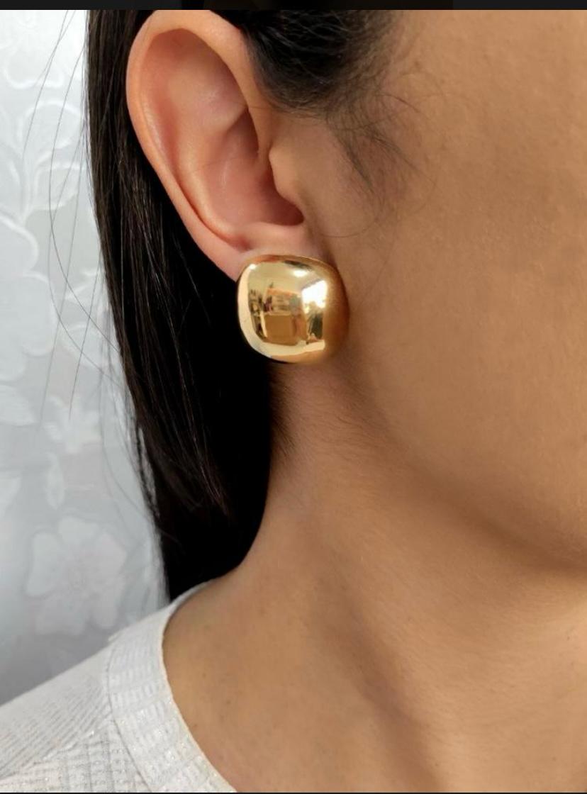 BRINCO VALENTINA FORMAS RODIO BRANCO COR PRATA