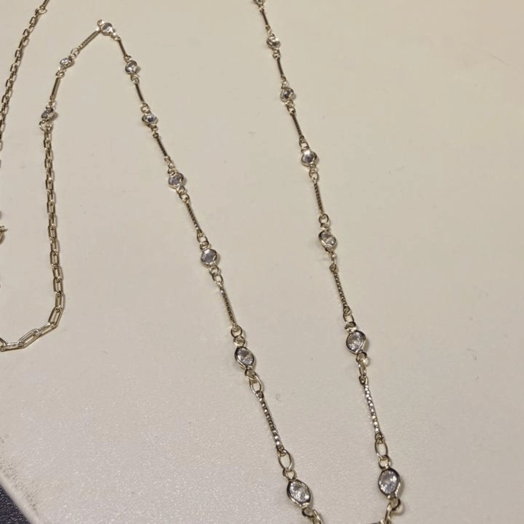 Colar ponto de luz 80cm