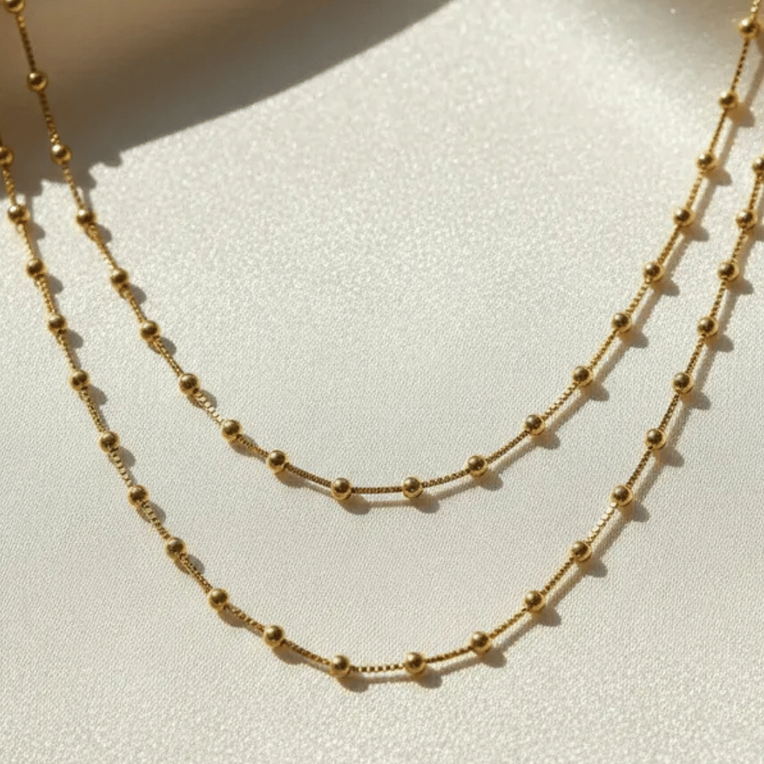 Choker Fio Bolinha 45cm