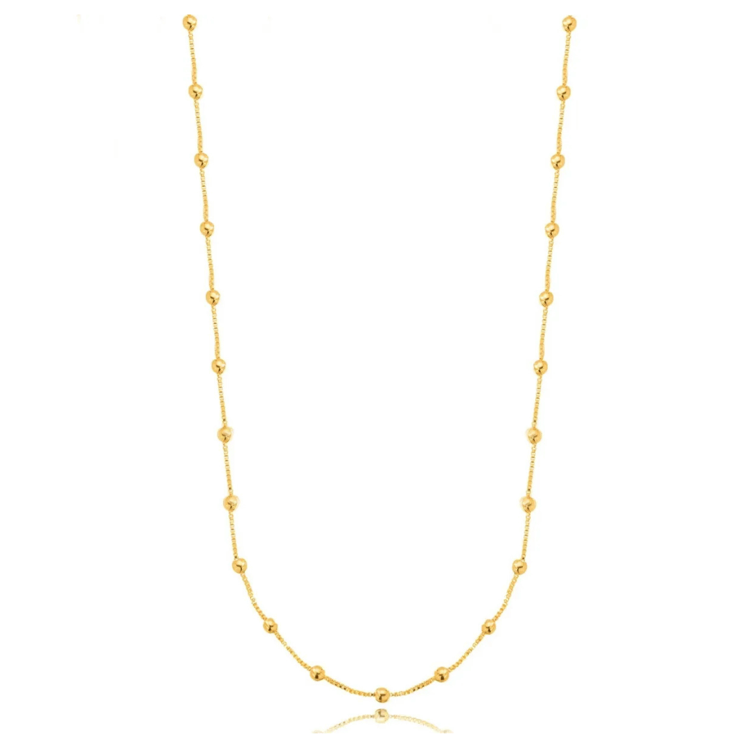 Choker Fio Bolinha 45cm
