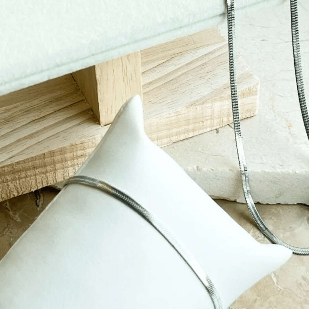 Pulseira de fita laminada 3mm