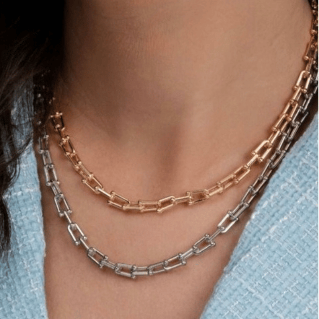 Choker de elos cartier Inspiração