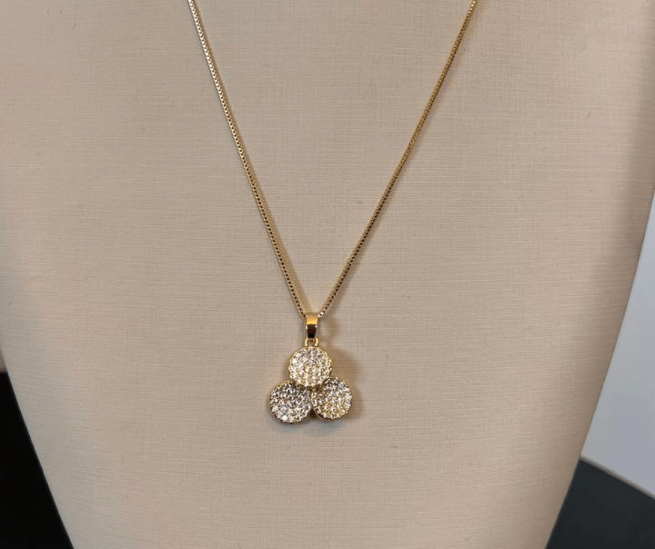 Conjunto Cravejado em zirconias