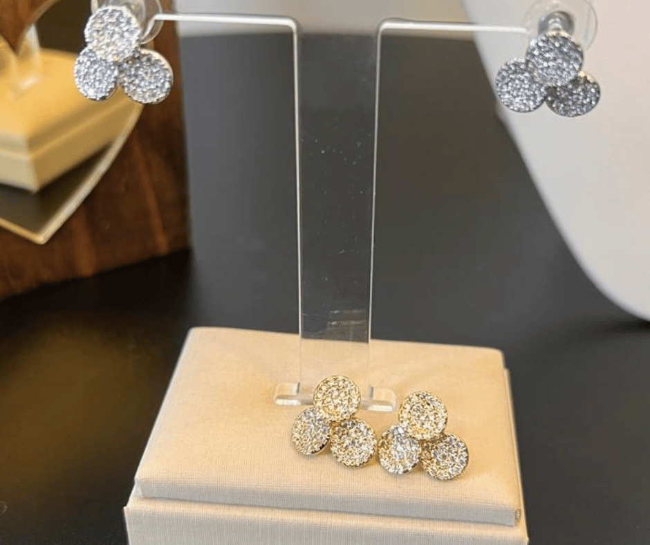 Conjunto Cravejado em zirconias