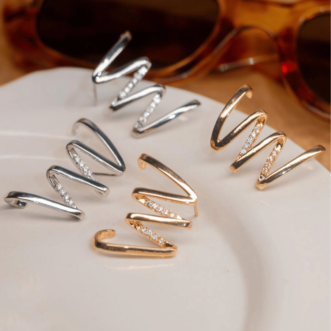 Ear Cuff Fio cravejados